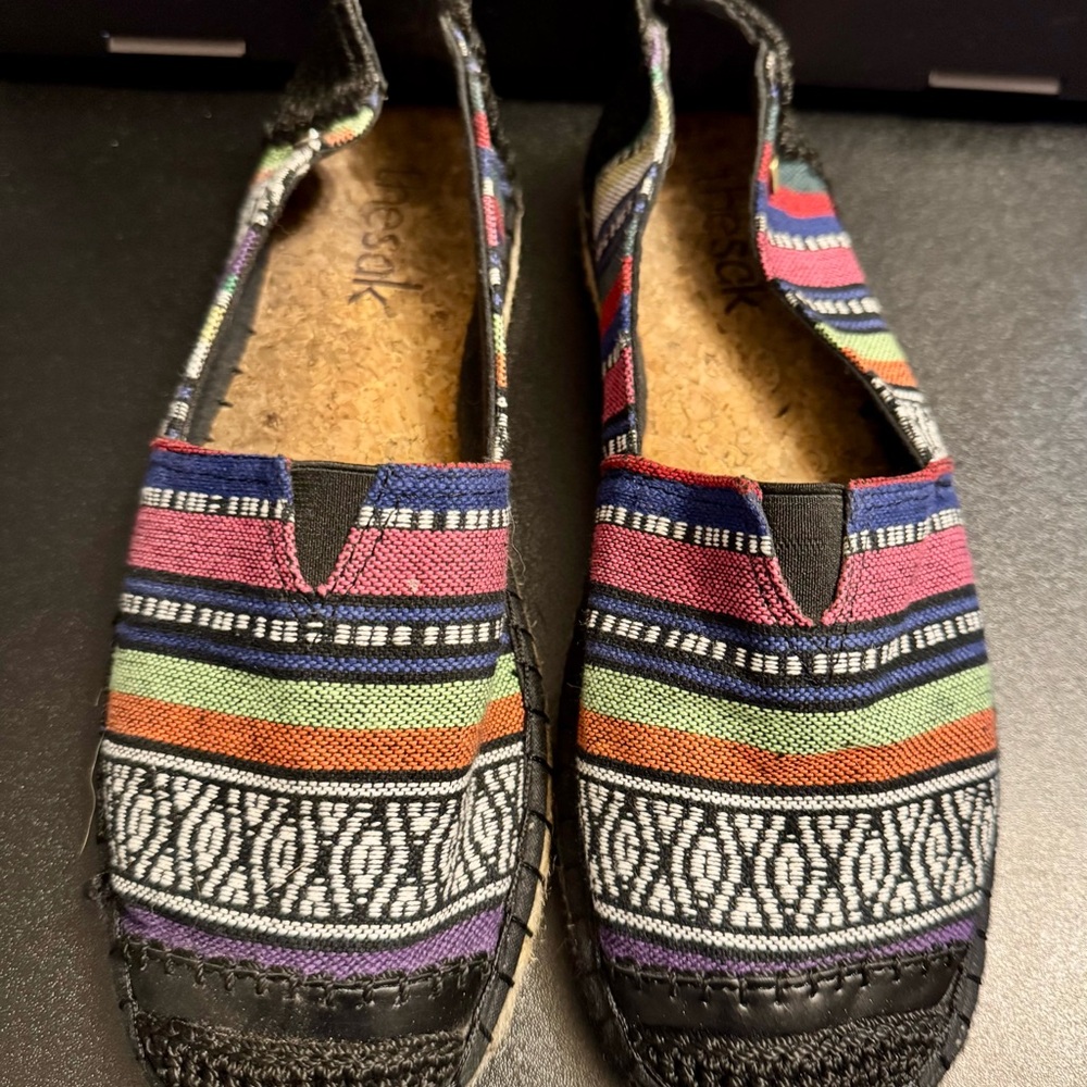 The Sak Multicolor Striped Espadrilles